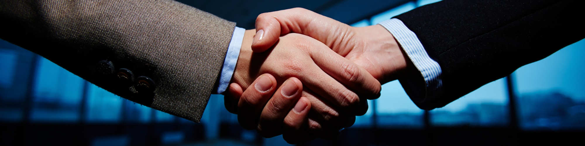 handshake businessmen