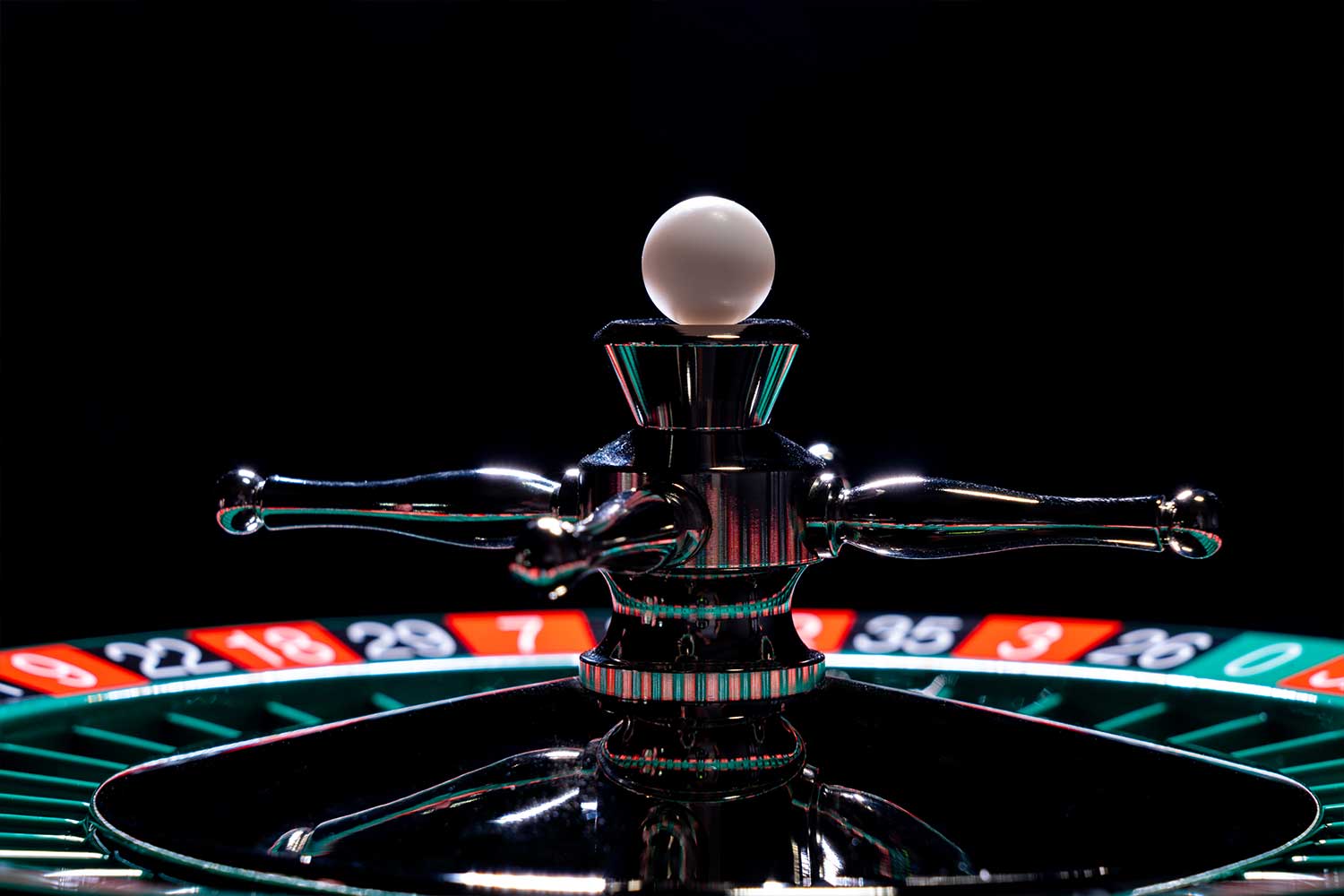 Roulette table representing creative design elements in modern casino game development